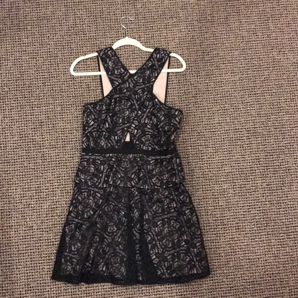 Little Black Lace Dress